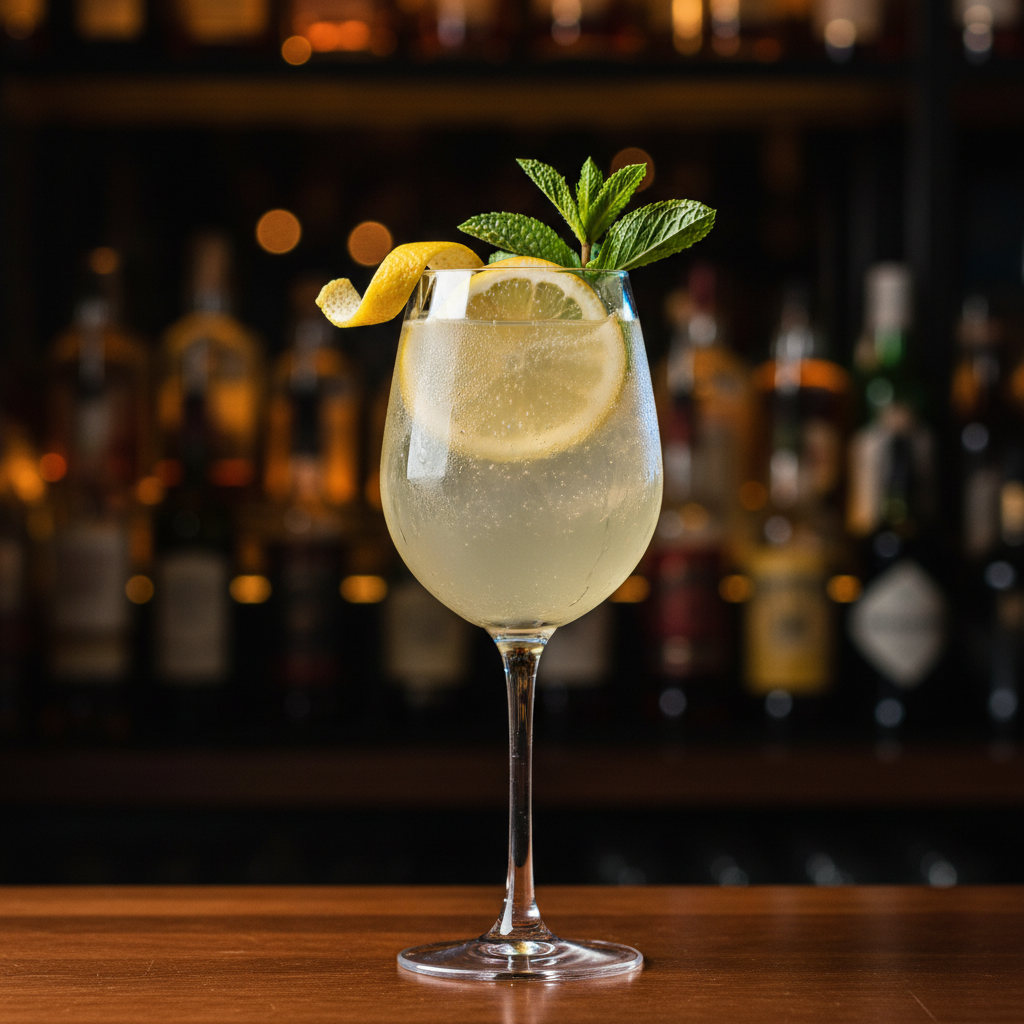 Aviary Spritz cocktail